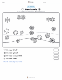Geometrie afdrukbare werkblad voorbeeld