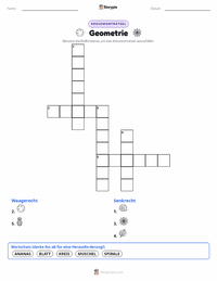 Geometrie druckbare Arbeitsblatt Vorschau