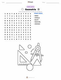 Geometrie druckbare Arbeitsblatt Vorschau