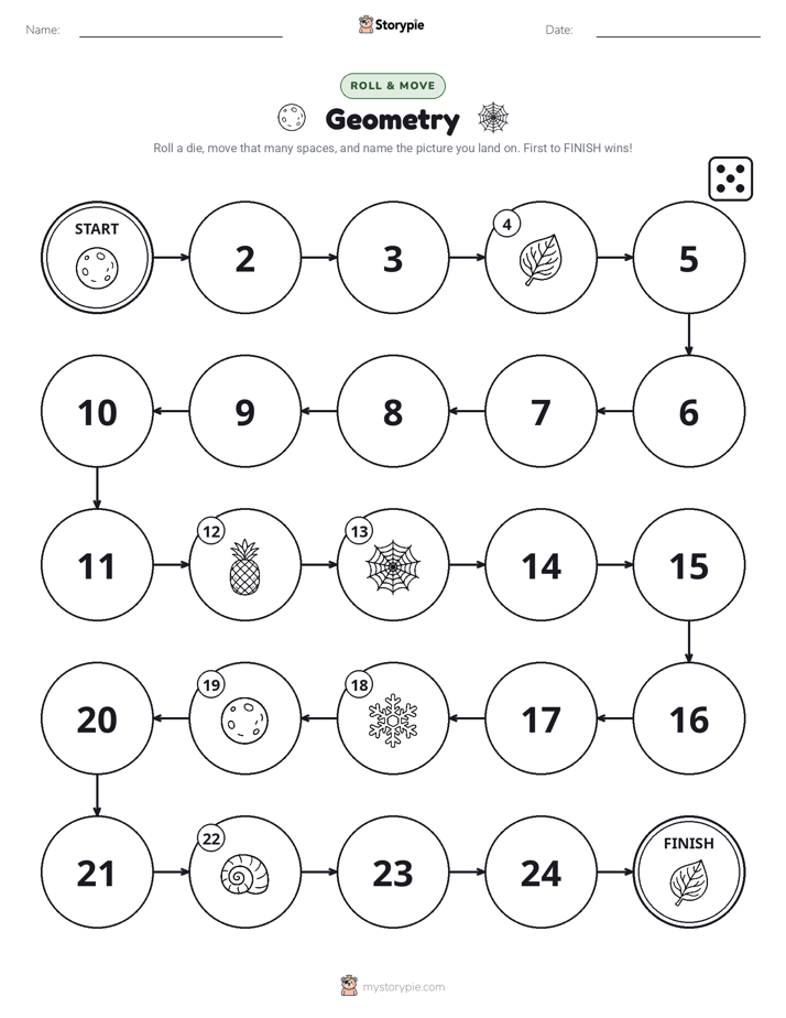 Roll & Move Game