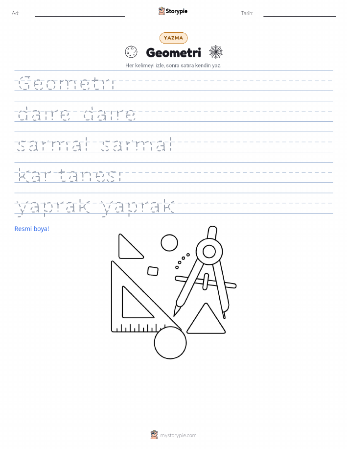 Yazma Pratiği