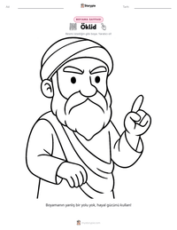 Öklid yazdırılabilir çalışma sayfası önizlemesi