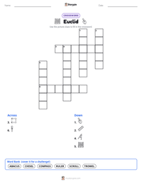 Euclid printable worksheet preview