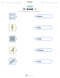 Euclid printable worksheet preview