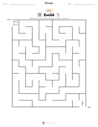 Euclid printable worksheet preview