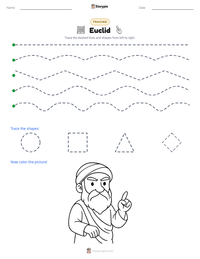 Euclid printable worksheet preview