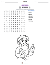 Euclid printable worksheet preview