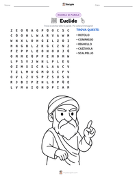 Anteprima della scheda stampabile di Euclide