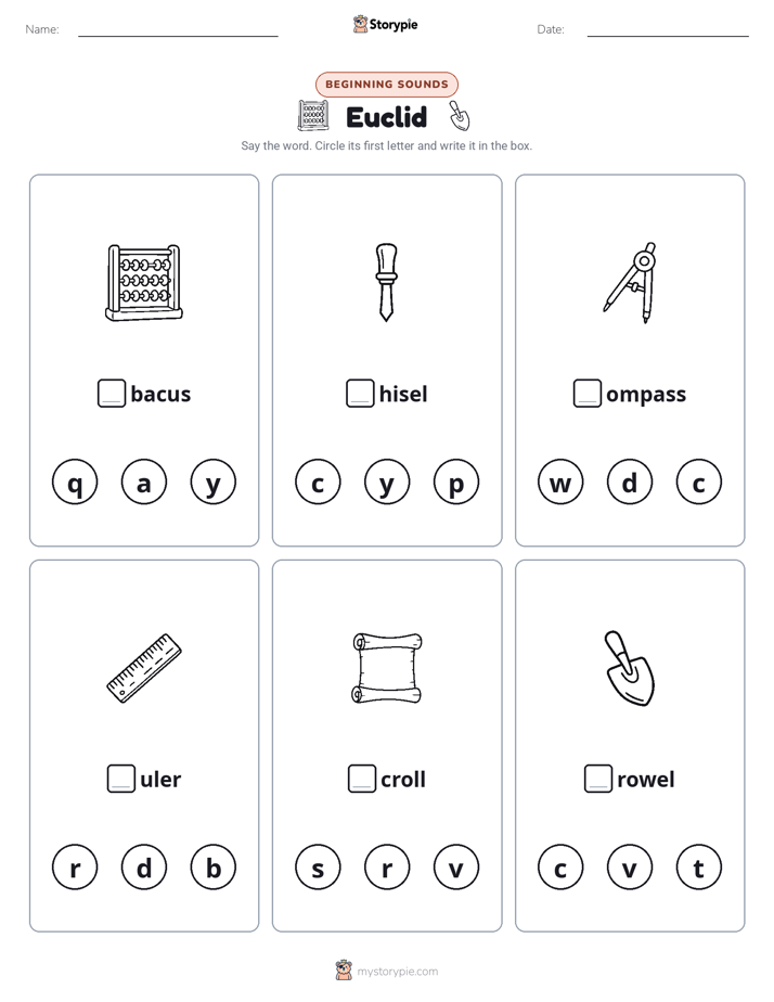 Beginning Sounds