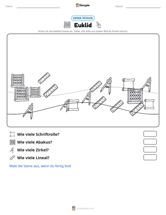 Zähl-Szene
