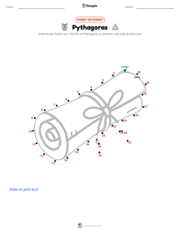 Pythagoras druckbare Arbeitsblatt Vorschau