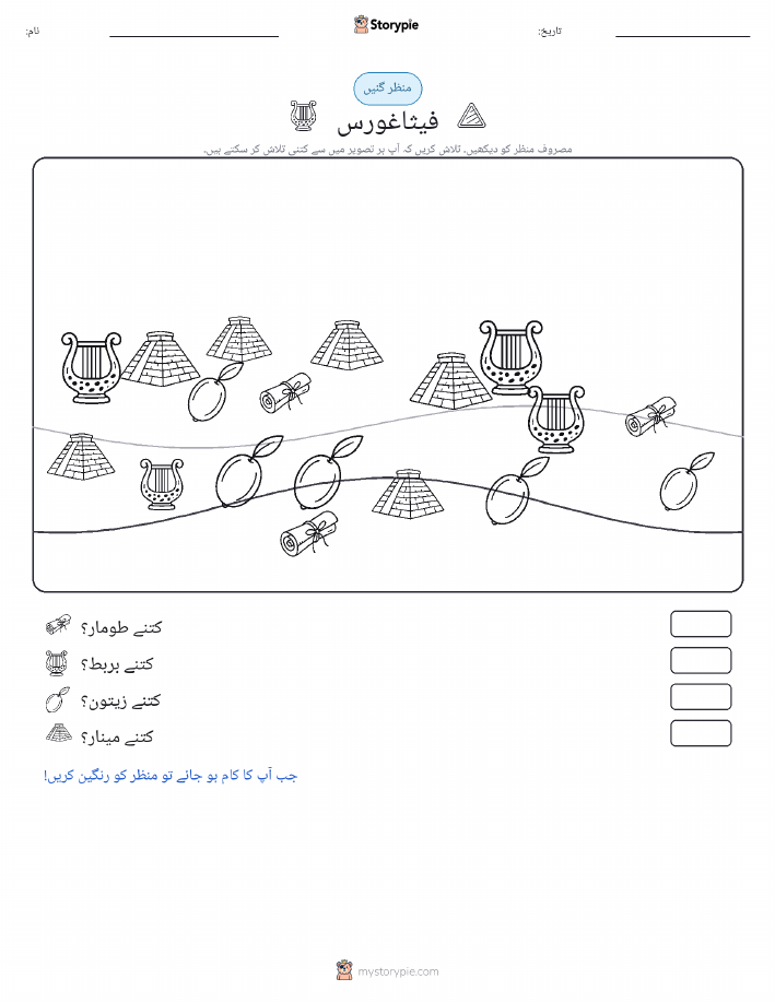 گنتی کا منظر