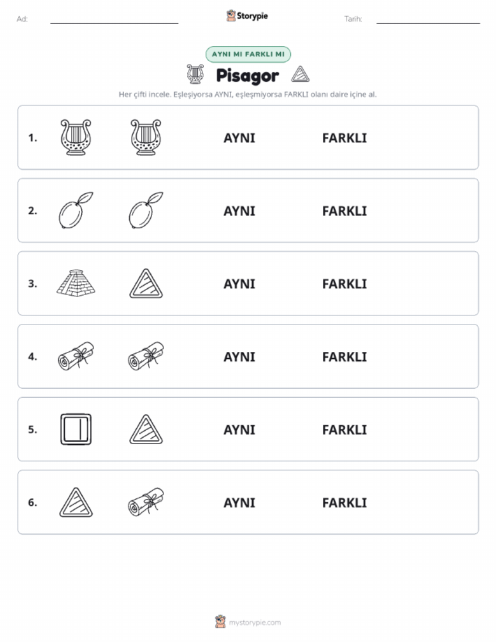 Aynı mı Farklı mı