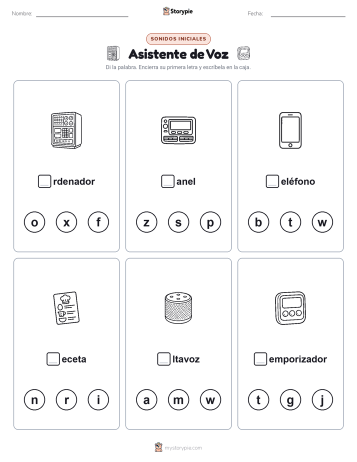 Sonidos Iniciales
