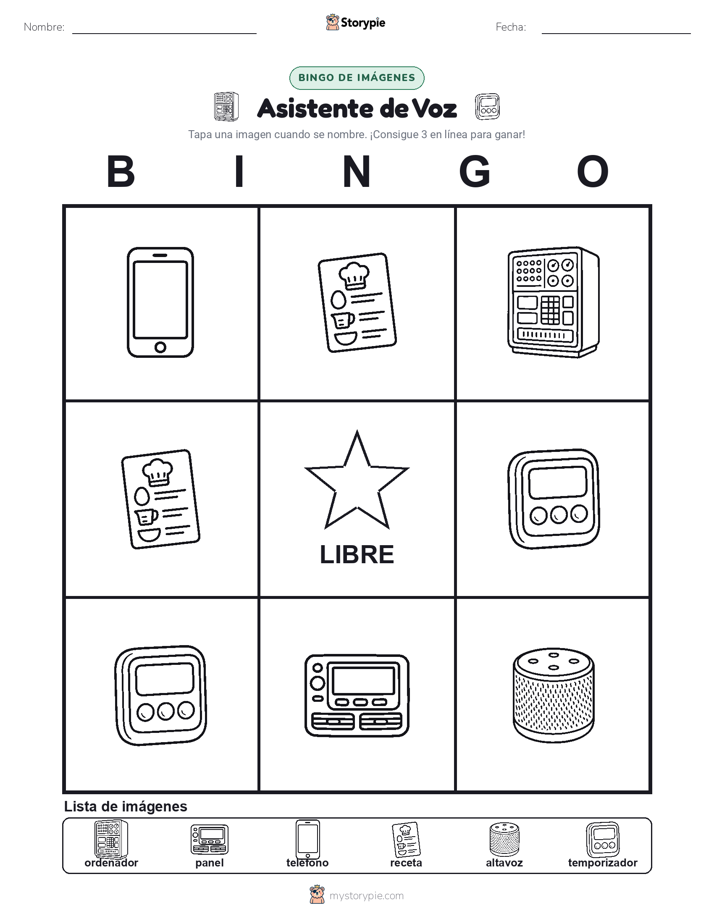 Bingo de Imágenes
