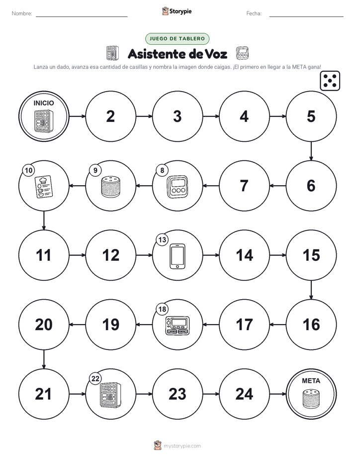 Juego de Rueda y Avanza