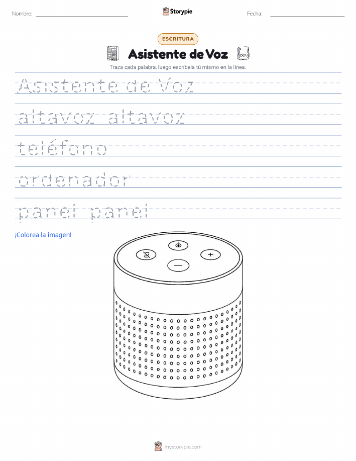 Práctica de Escritura