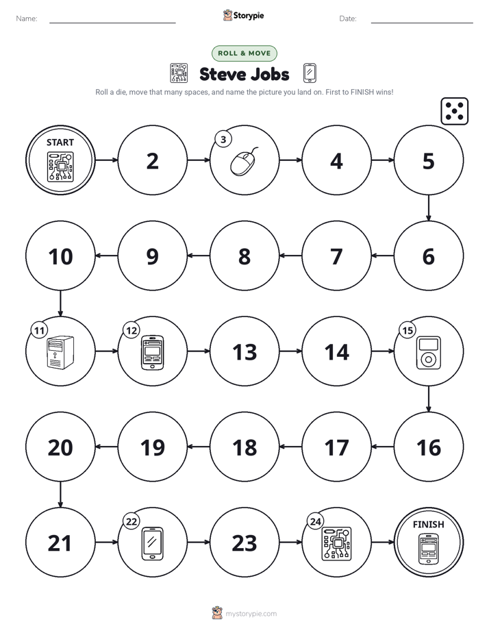 Roll & Move Game