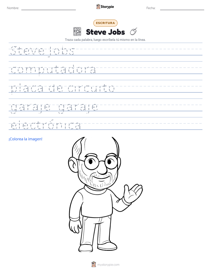 Práctica de Escritura