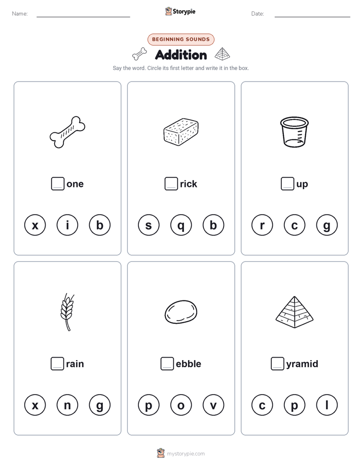 Beginning Sounds