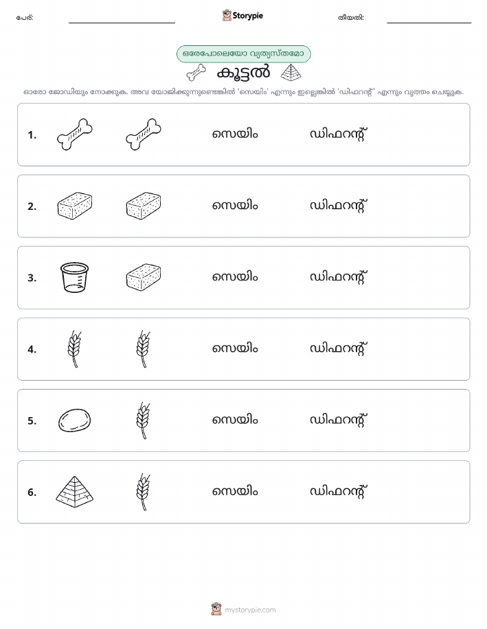 ഒന്നോ വ്യത്യാസമോ