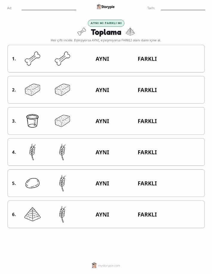 Aynı mı Farklı mı