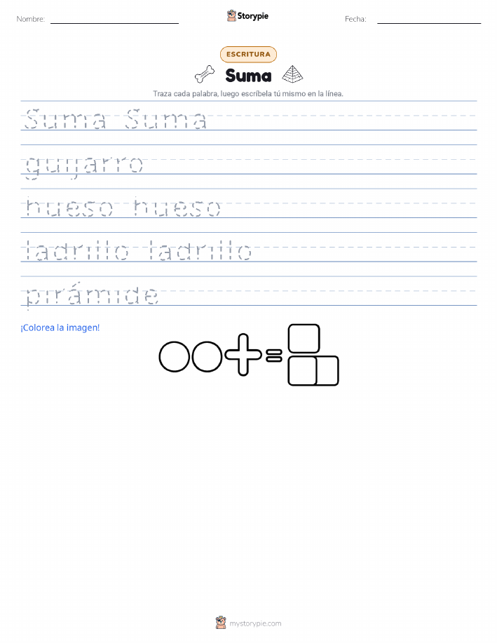 Práctica de Escritura