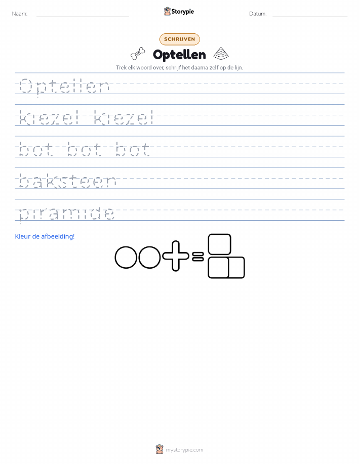 Schrijf Oefening
