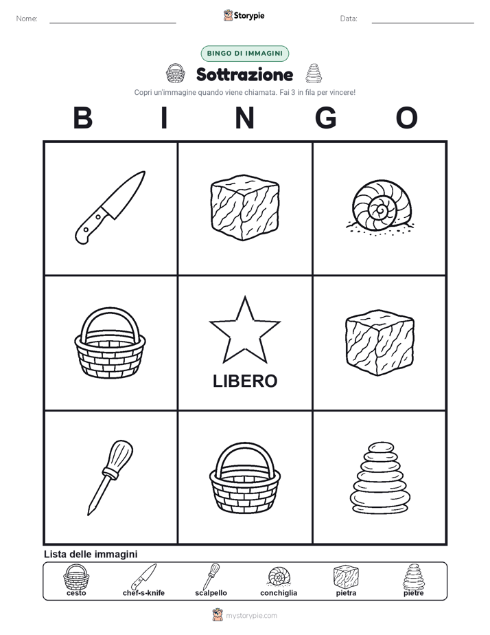 Bingo delle Immagini