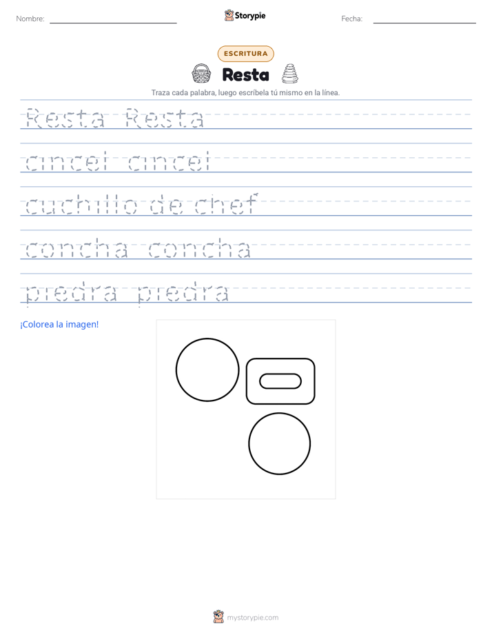 Práctica de Escritura