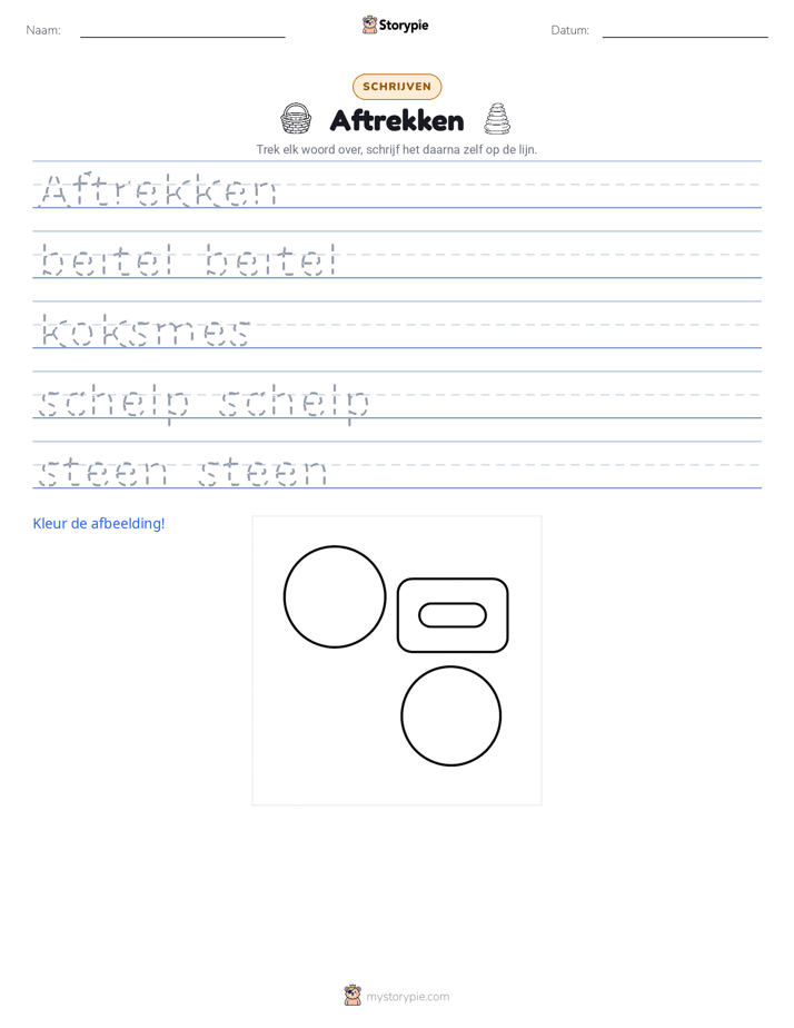 Schrijf Oefening