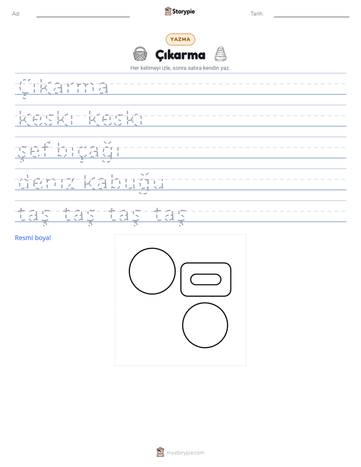 Yazma Pratiği