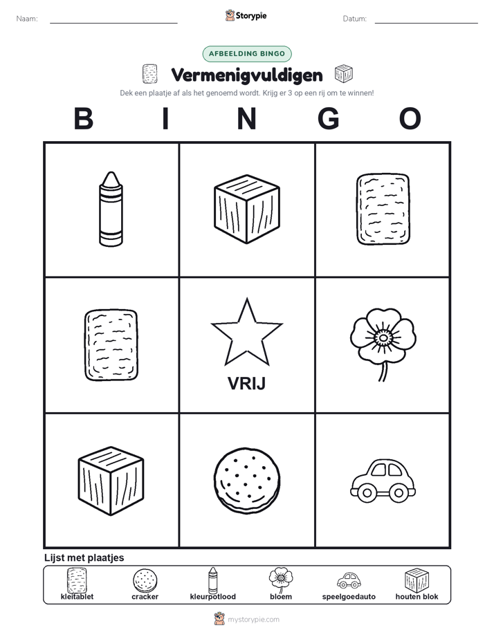 Afbeelding Bingo