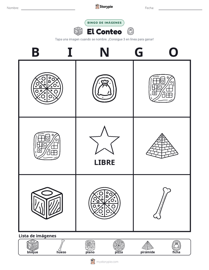 Bingo de Imágenes
