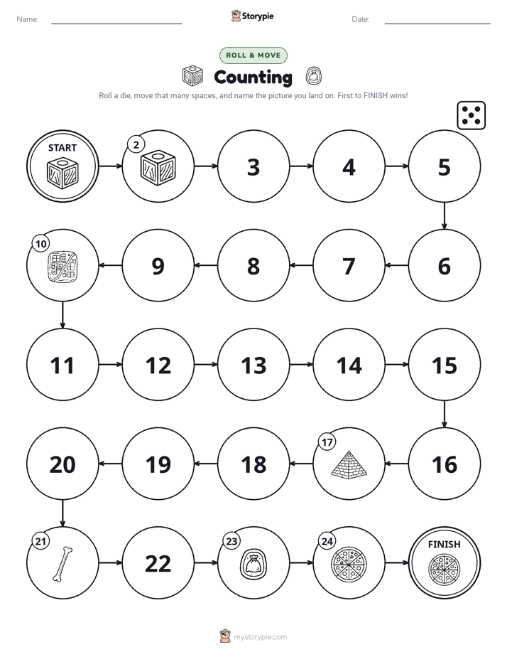 Roll & Move Game