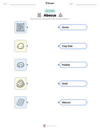 Abacus printable worksheet preview