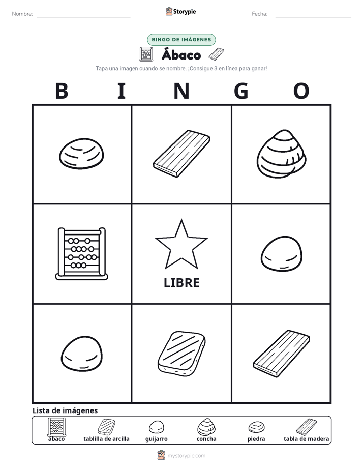 Bingo de Imágenes