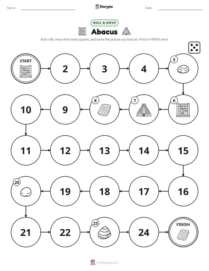 Roll & Move Game
