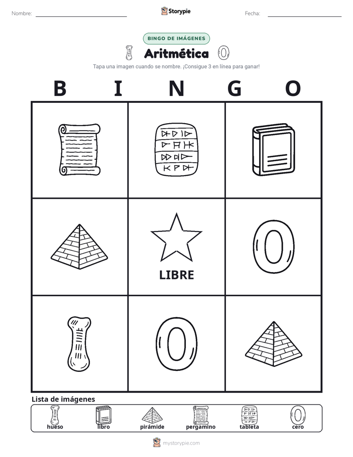 Bingo de Imágenes