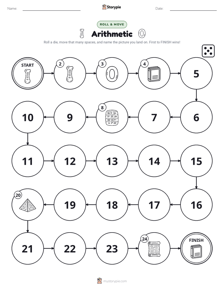 Roll & Move Game