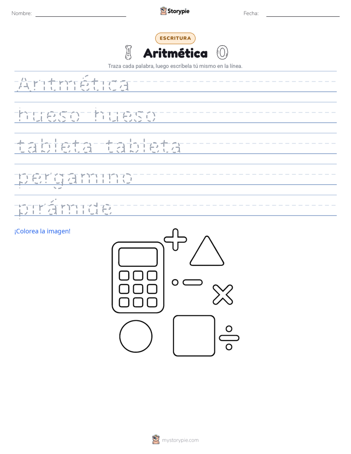 Práctica de Escritura