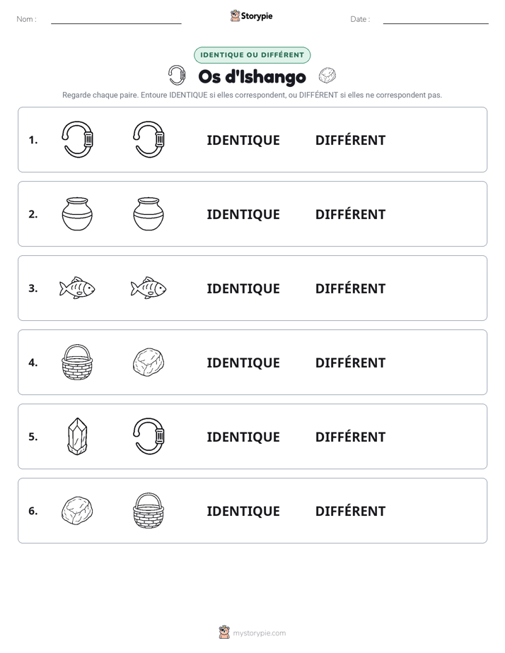Identique ou Différent