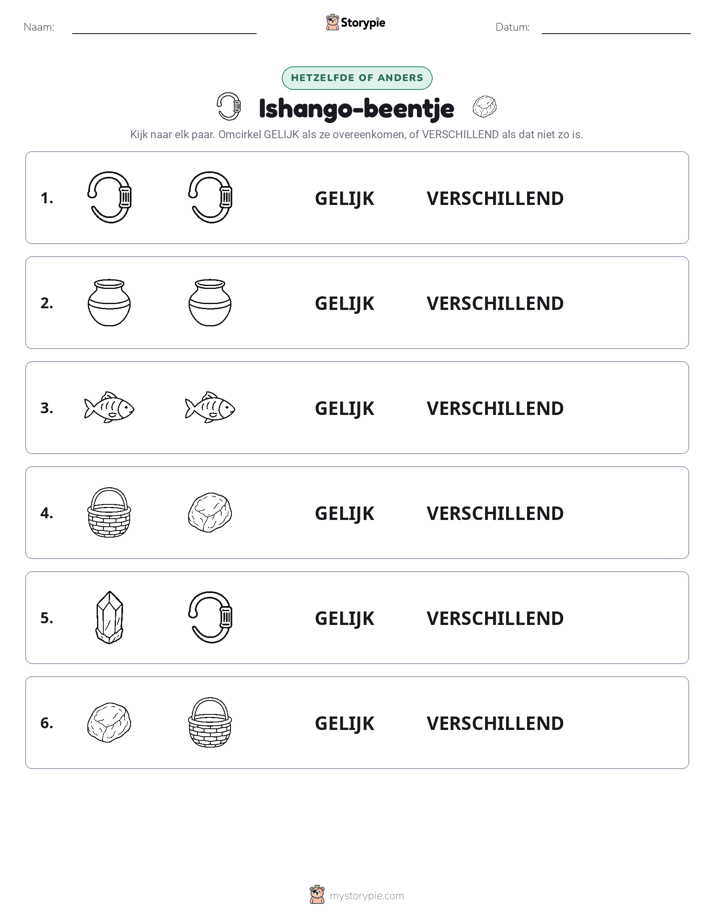 Zelfde of Verschillend