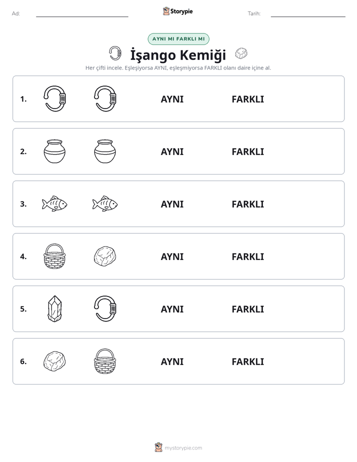 Aynı mı Farklı mı