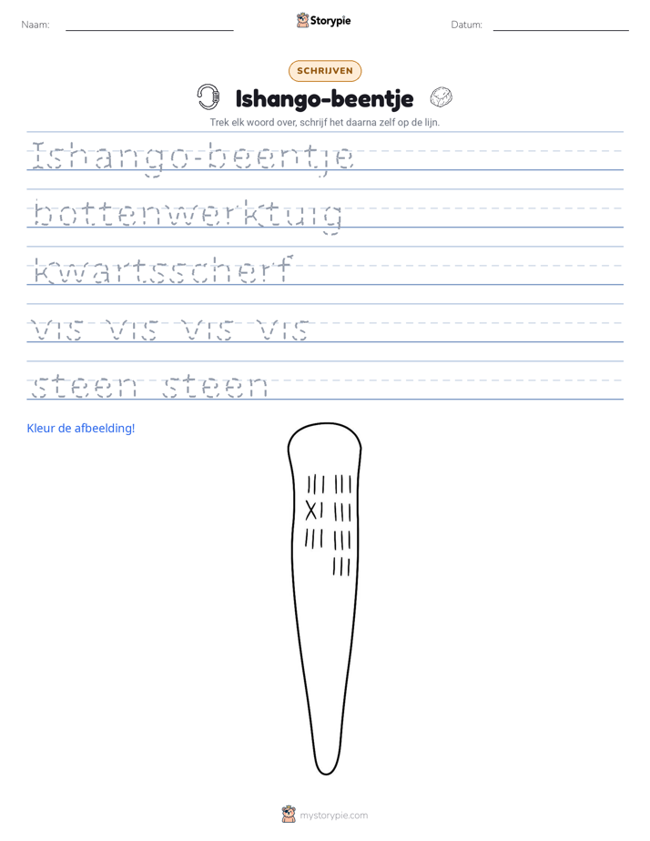 Schrijf Oefening