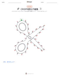 CRISPR遺伝子編集 の印刷可能ワークシートプレビュー