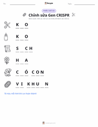 Xem trước tài liệu in sẵn Chỉnh sửa gen CRISPR