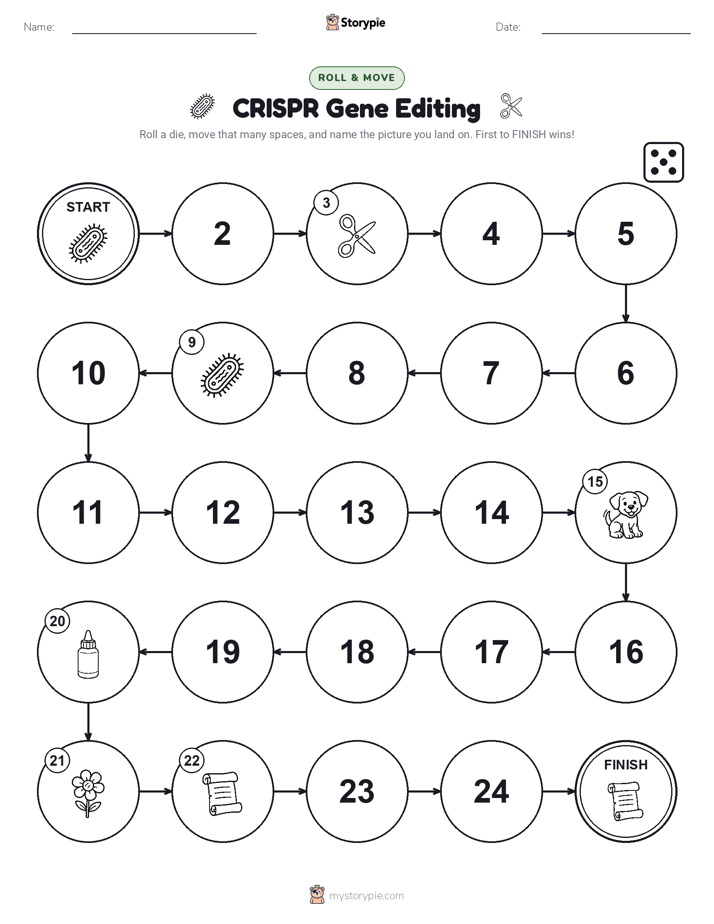Roll & Move Game