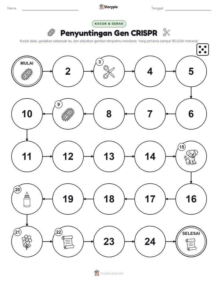 Permainan Gulung & Pindah