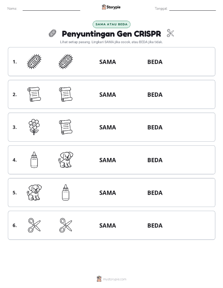 Sama atau Berbeda